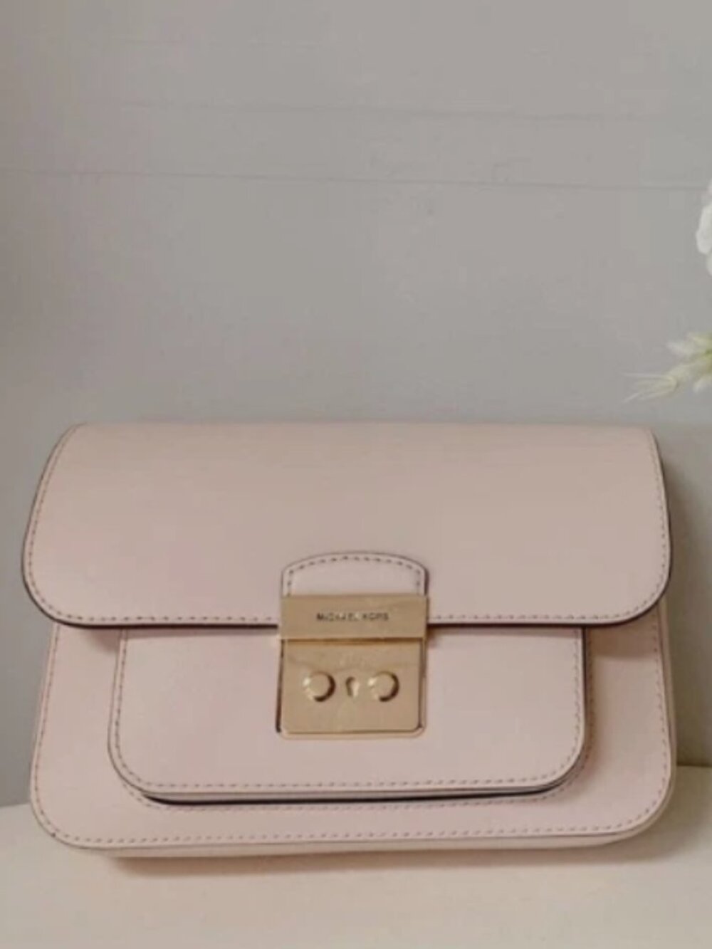 Michael Kors Lilac Sloan Crossbody Bag